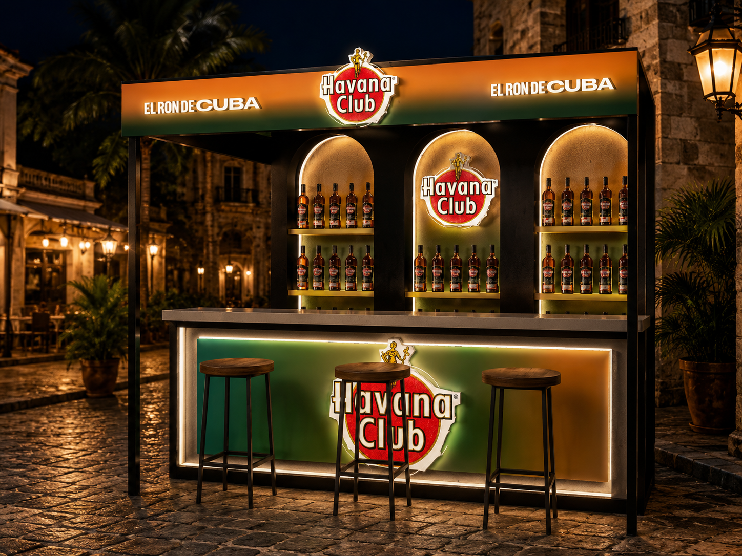 Havana outdoor bar